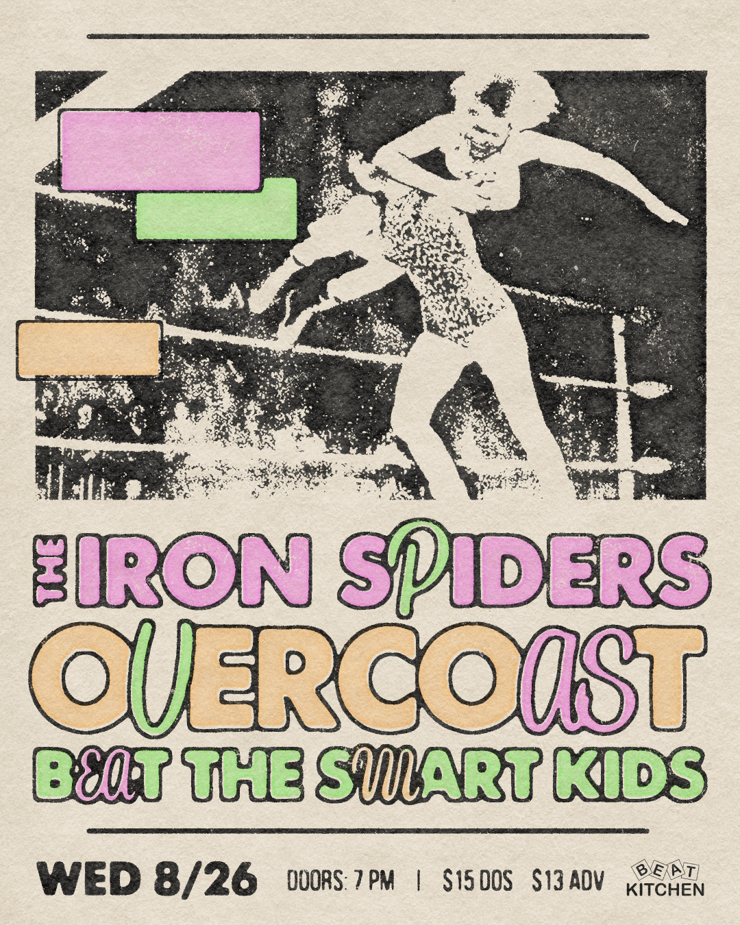 The Iron Spiders flyer